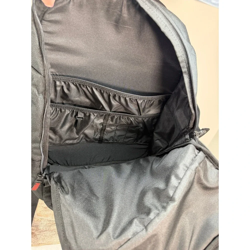 Puma Golf Black Adult Executive Backpack Laptop Workout 77138 13x18 8.5